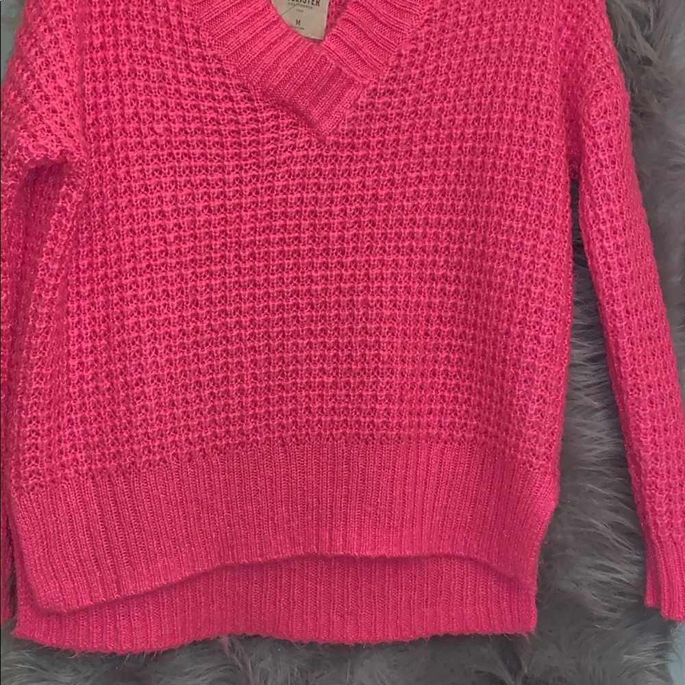 Neon Pink Oversized Sweater